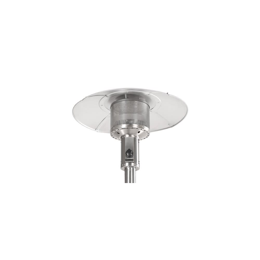 Living Accents Patio Heater 48000 BTU Chrome Steel Propane - Ascmtools