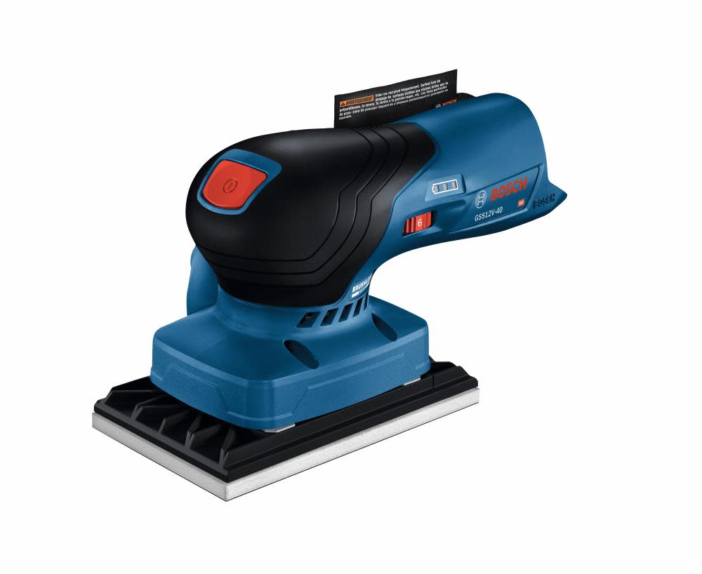 Bosch 12V 1/4 Sheet Orbital Finishing Sander Bare Tool - Ascmtools