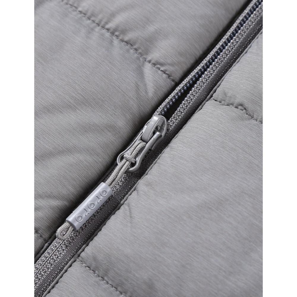 ORORO Mens Flecking Gray Classic Heated Vest Kit 3X - Ascmtools
