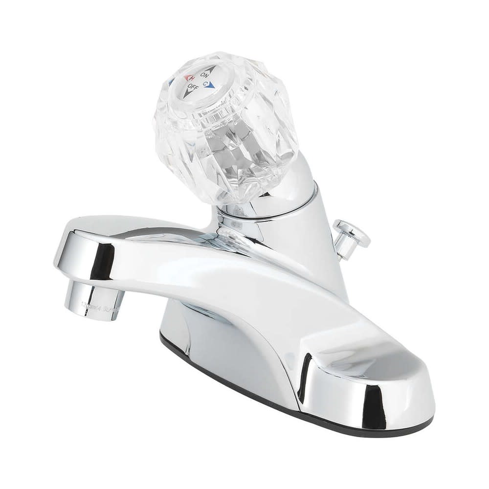 Oakbrook Bathroom Sink Faucet One Handle Chrome - Ascmtools