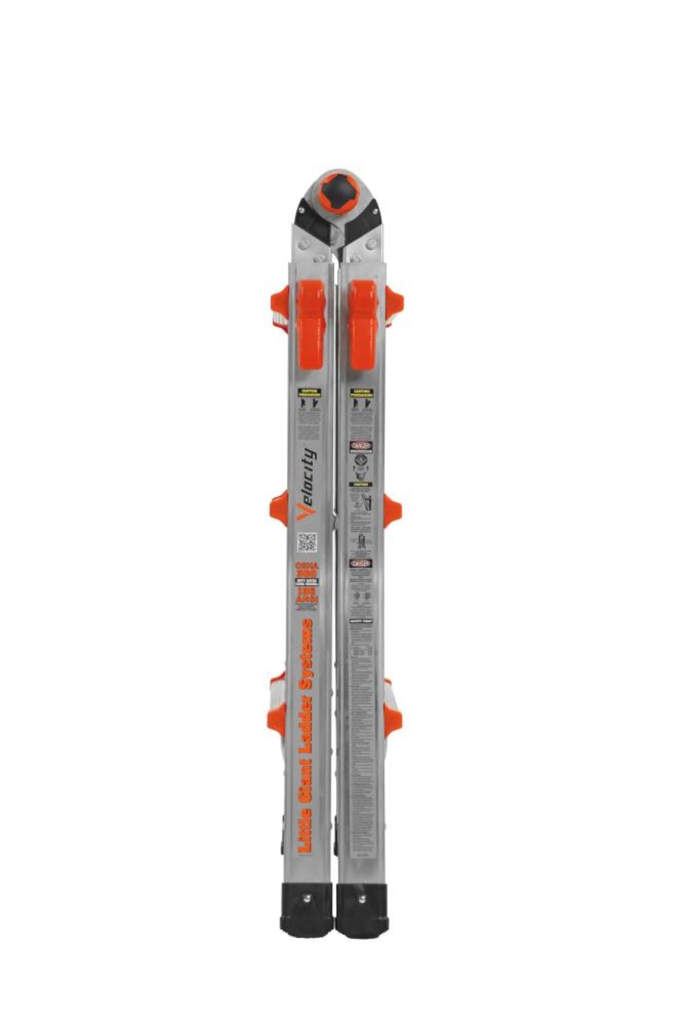 Little Giant Safety Velocity Model 13 300 lb Rated Type-1A Multi-Use Ladder - Ascmtools