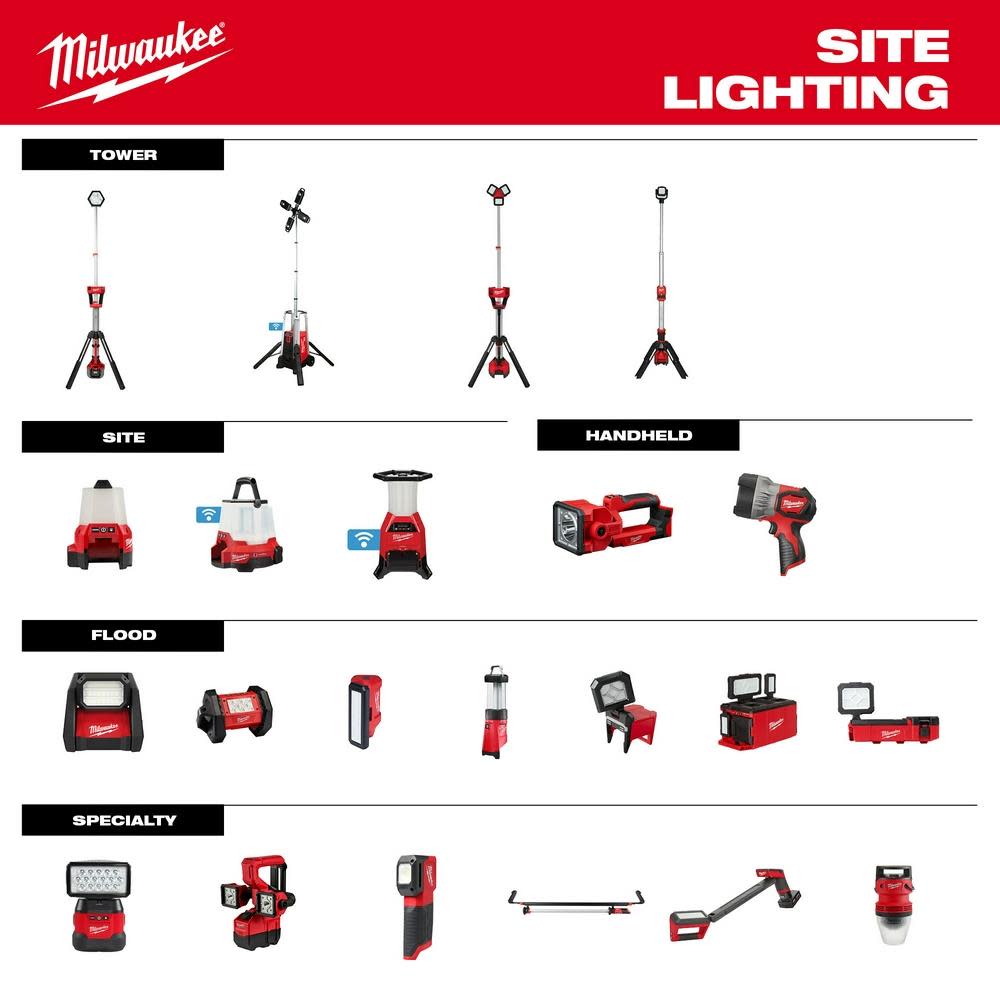 Milwaukee M12 PACKOUT Flood Light Bare Tool - Ascmtools