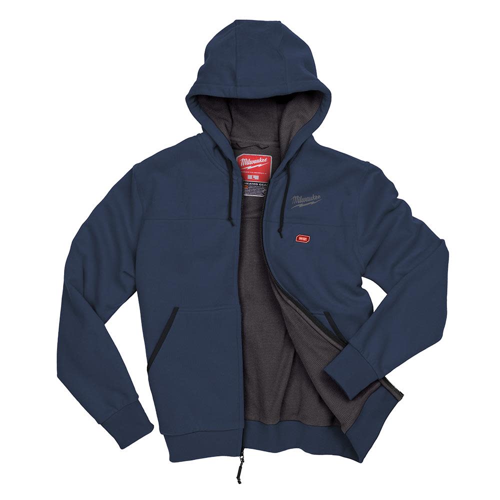 Milwaukee M12 Heated Hoodie S (Navy Blue) - Ascmtools