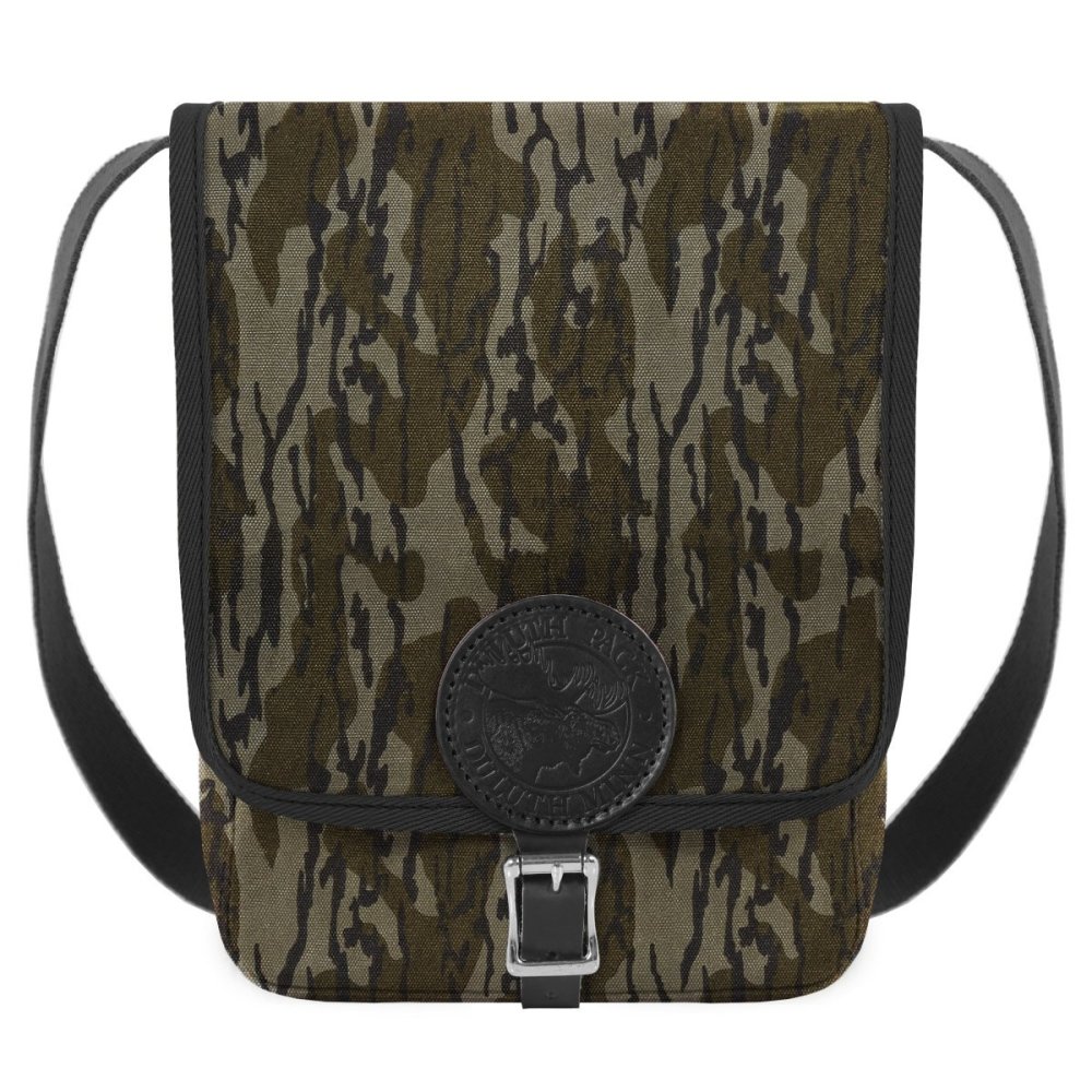 Duluth Pack 6 Liter Capacity Mossy Oak Bottomland Haversack With Cotton Web Trim - Ascmtools