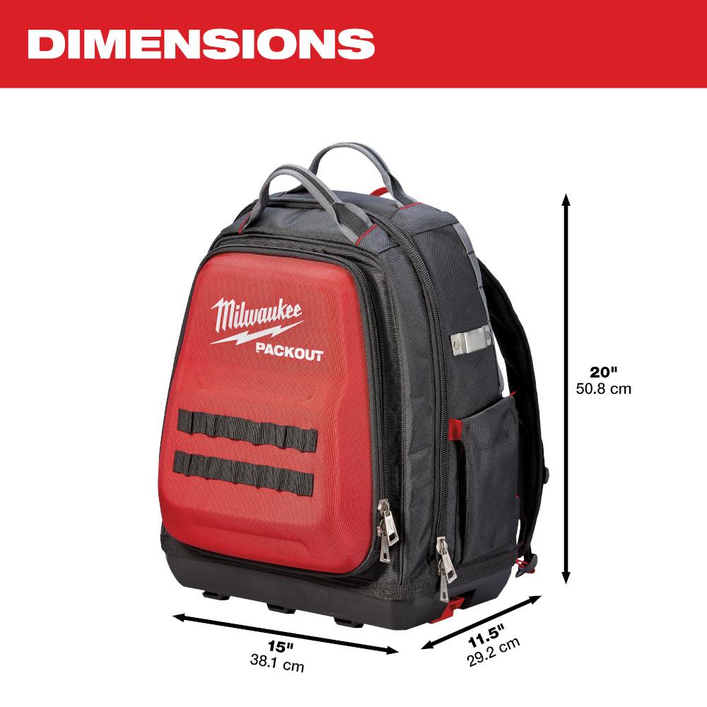 Milwaukee PACKOUT Backpack - Ascmtools