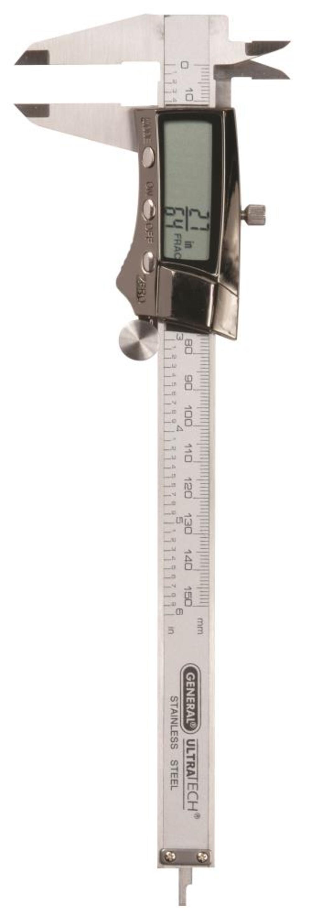 General Tools Fraction+ 3 Mode Digital Caliper - Ascmtools