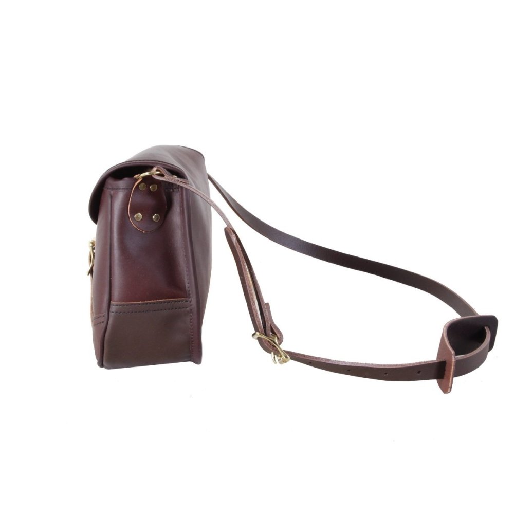 Duluth Pack 3 Liter Capacity Brown Leather Conceal & Carry Shell Purse - Ascmtools