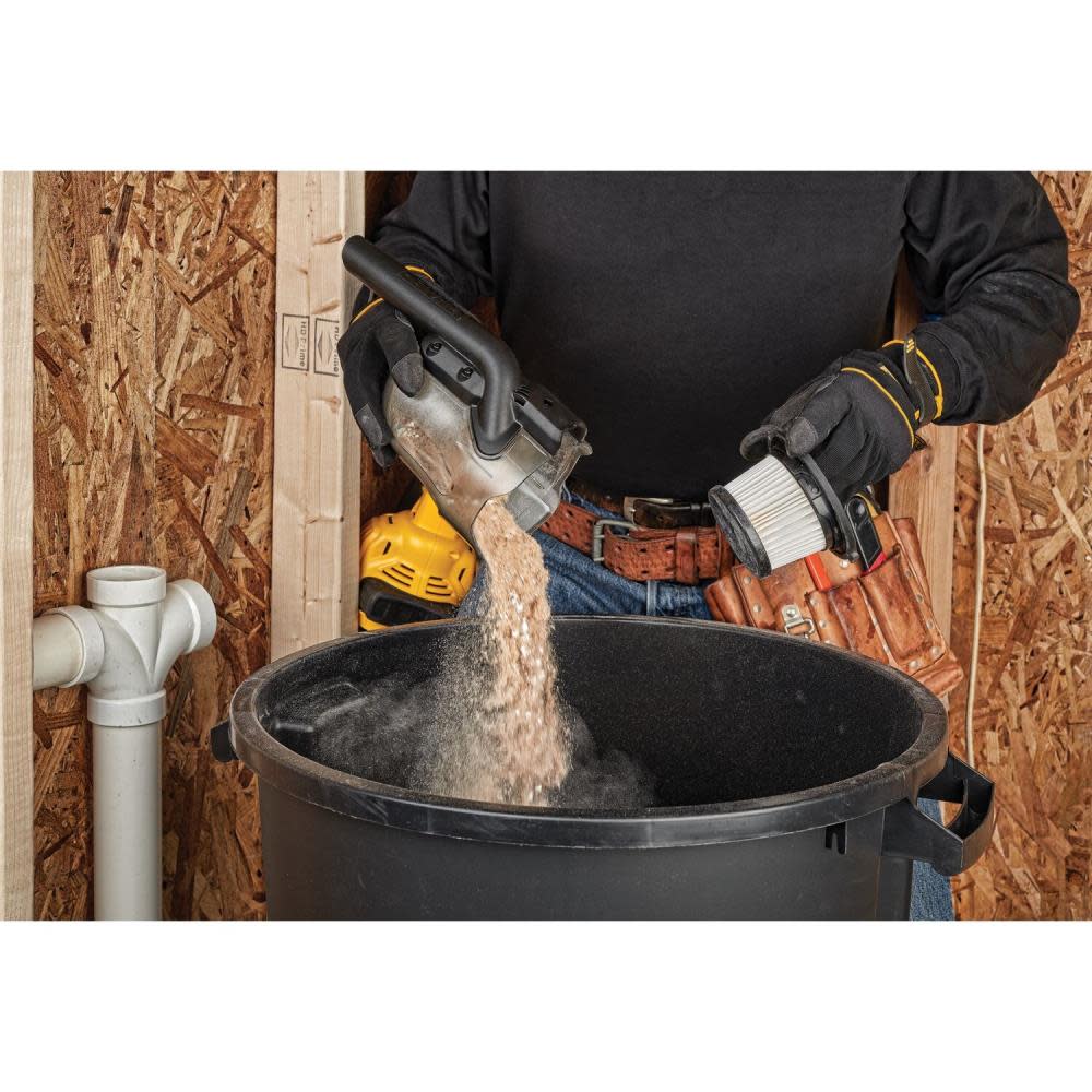 DEWALT 20V Dry Hand Vacuum Bare Tool with HEPA 2pk Bundle - Ascmtools