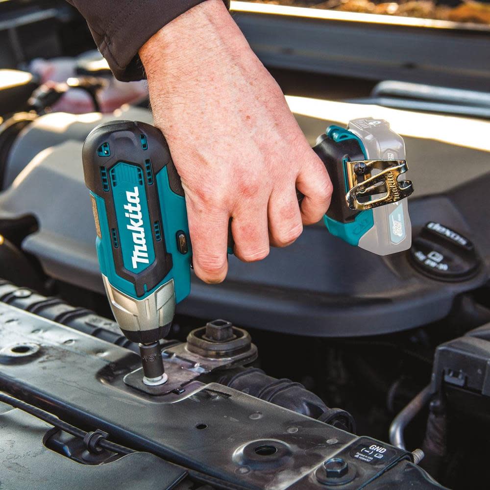 Makita 12V Max CXT Lithium-Ion Cordless 1/4 In. Impact Wrench Tool Only - Ascmtools