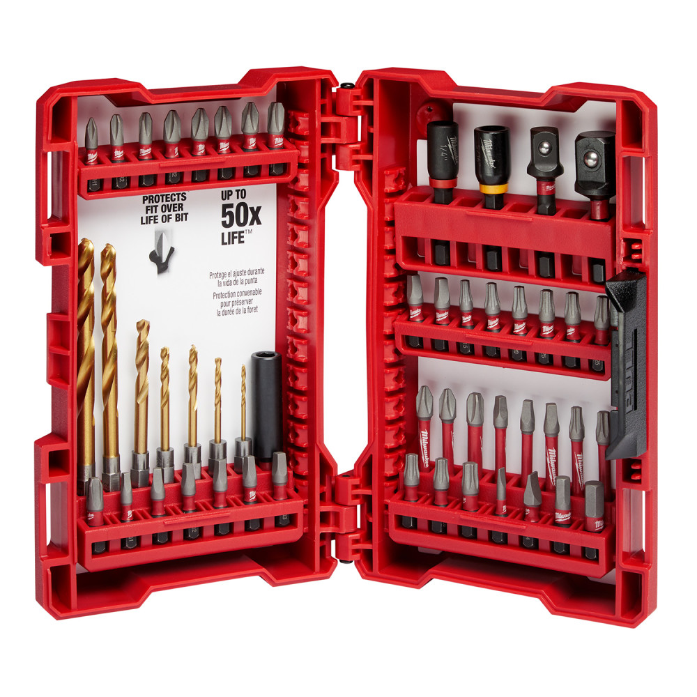 Milwaukee SHOCKWAVE 50-Piece Impact Duty Drill and Drive Set - Ascmtools
