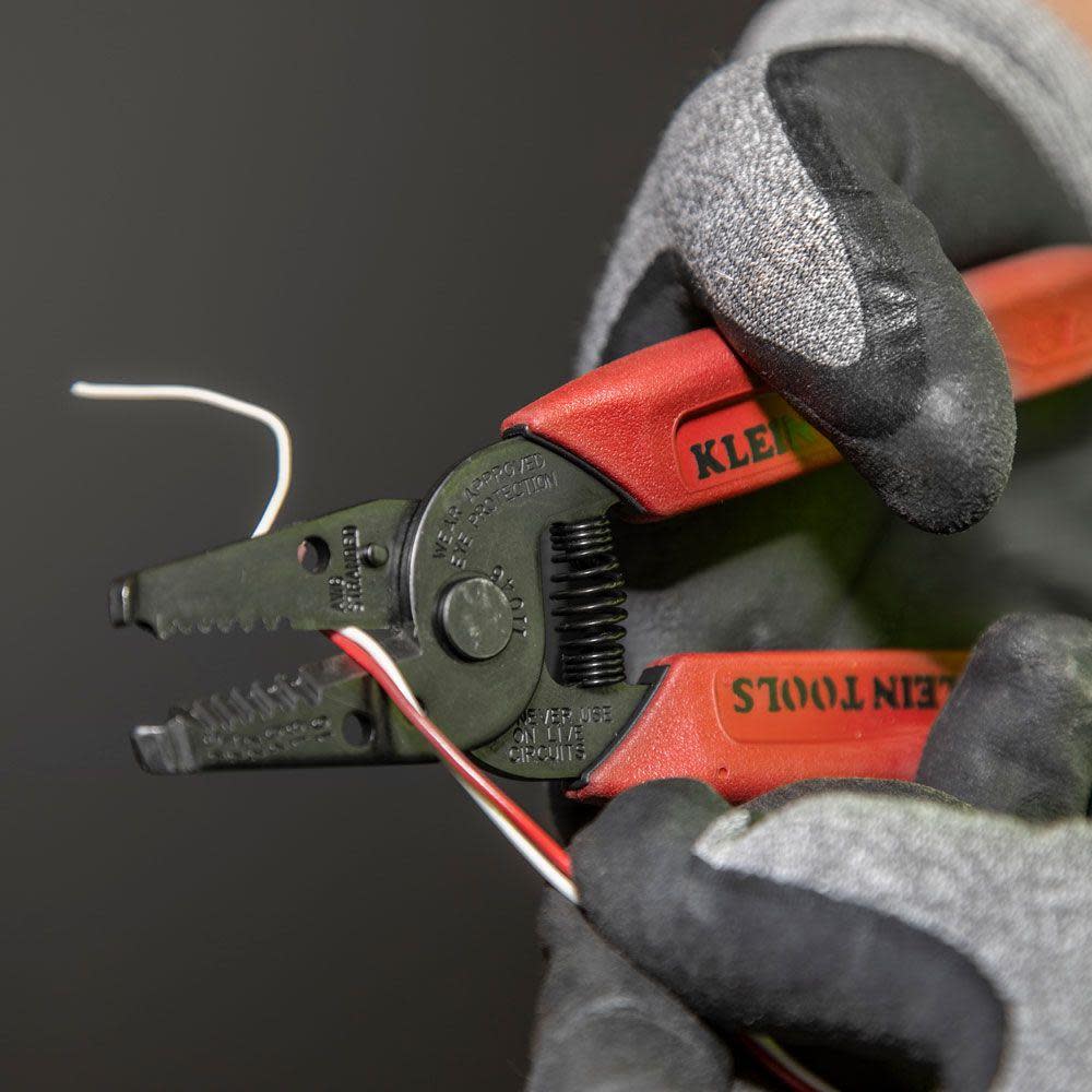 Klein Tools Wire Stripper/Cutter 16-26 AWG STRD - Ascmtools
