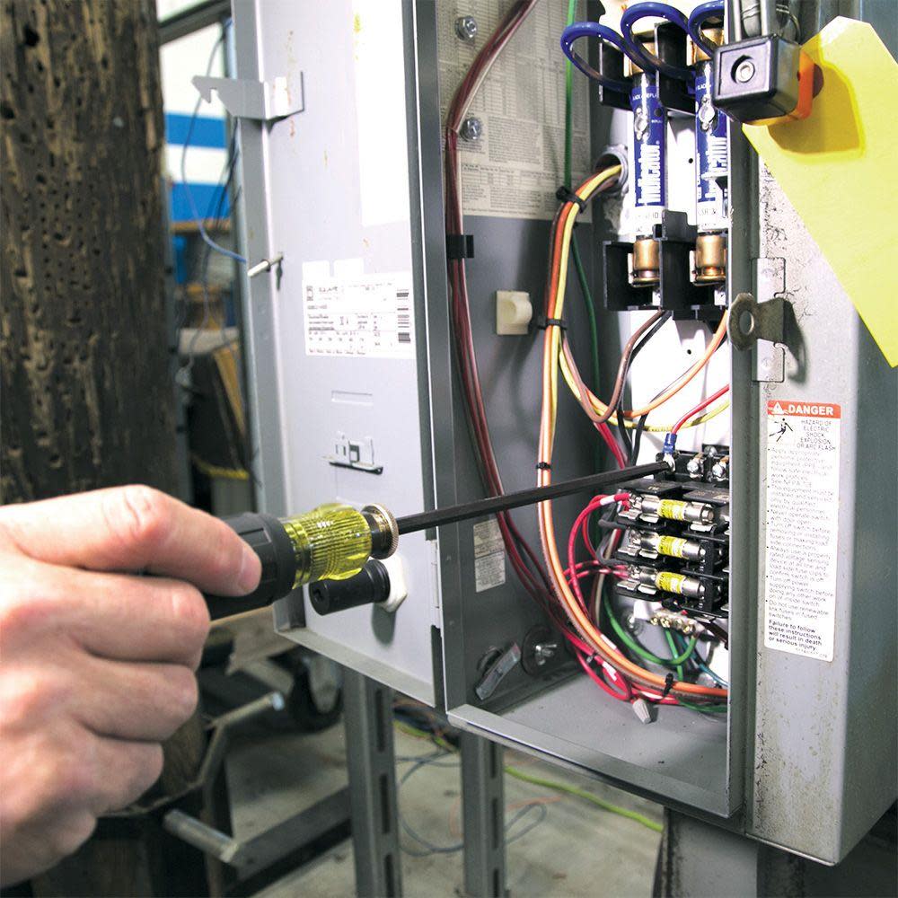 Klein Tools Adjustable Screwdriver Sq #1 #2 - Ascmtools