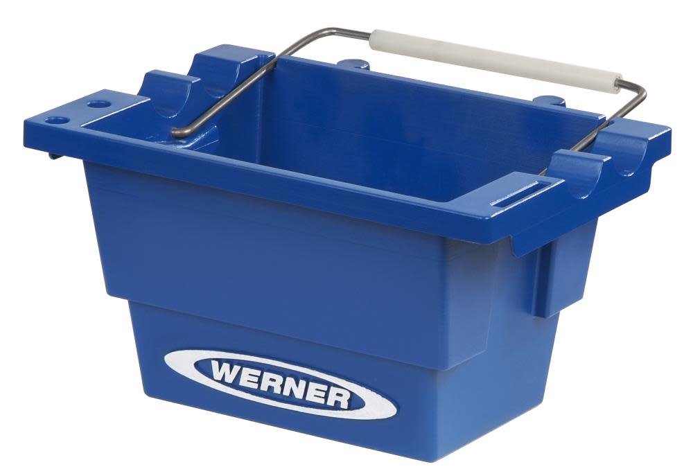 Werner Job Bucket for Select Stepladders Increases Storage Space On Top Of Stepladder. - Ascmtools