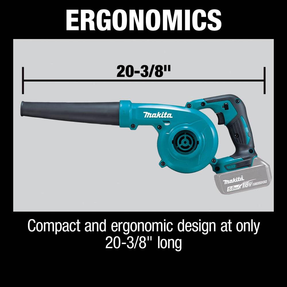 Makita 18V LXT Lithium-Ion Cordless Blower Tool Only - Ascmtools