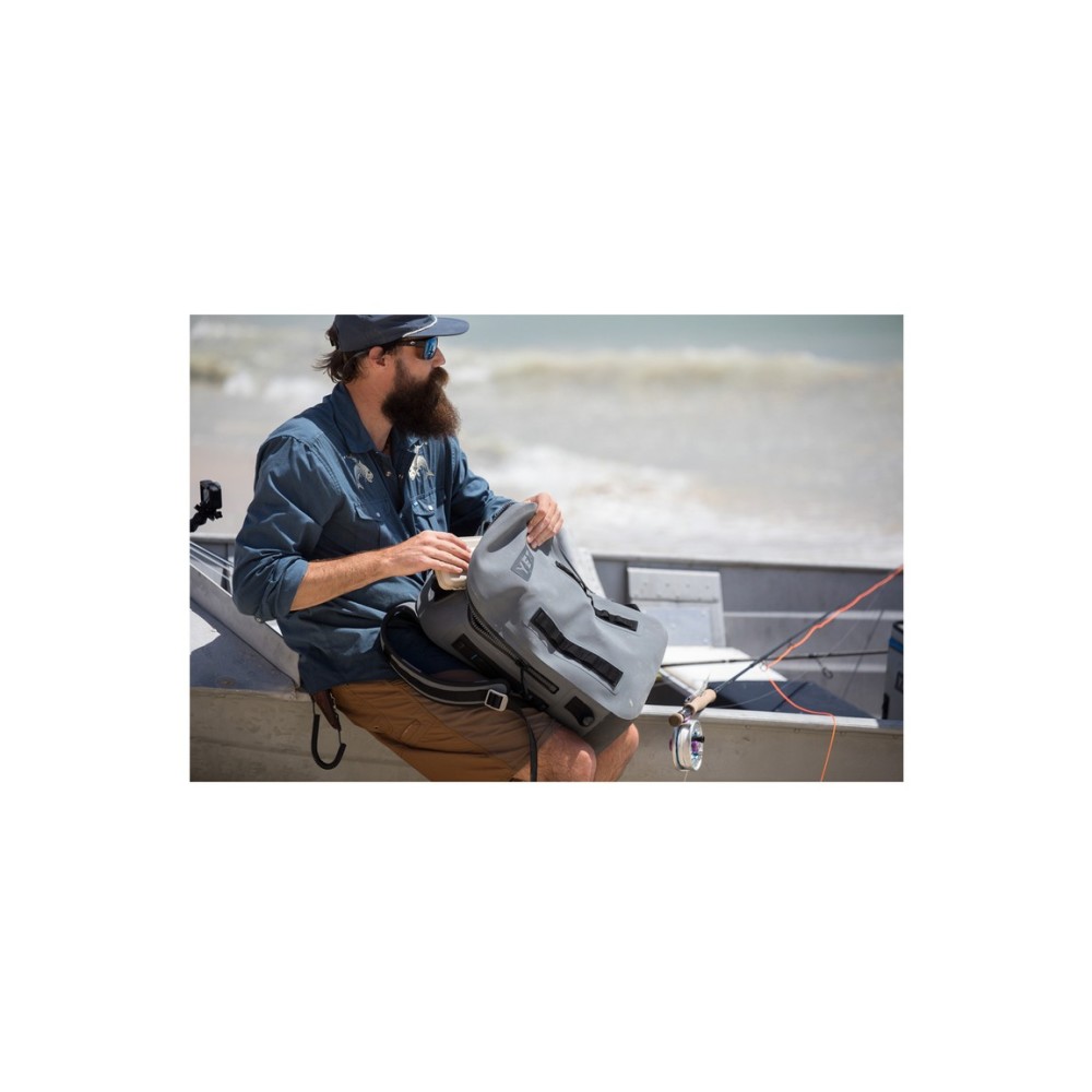 Yeti Storm Gray Panga 28L Submersible Backpack - Ascmtools