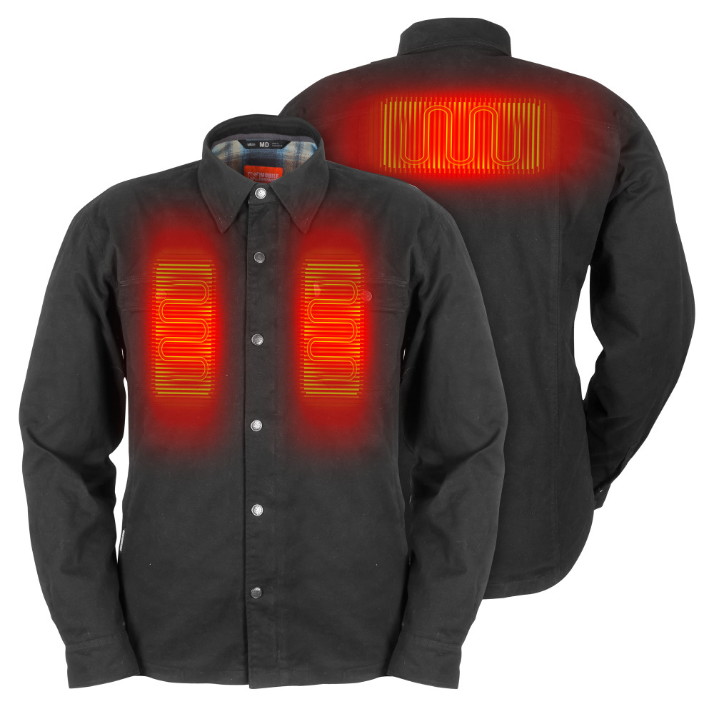 Mobile Warming Frontier Heated Jacket Men’s 7.4 Volt Black XL - Ascmtools