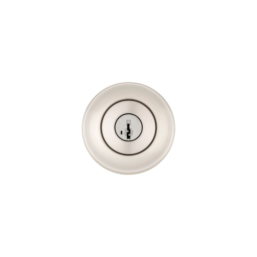 Kwikset Satin Nickel Signature Series Keyed Entry Juno Door Knob - Ascmtools