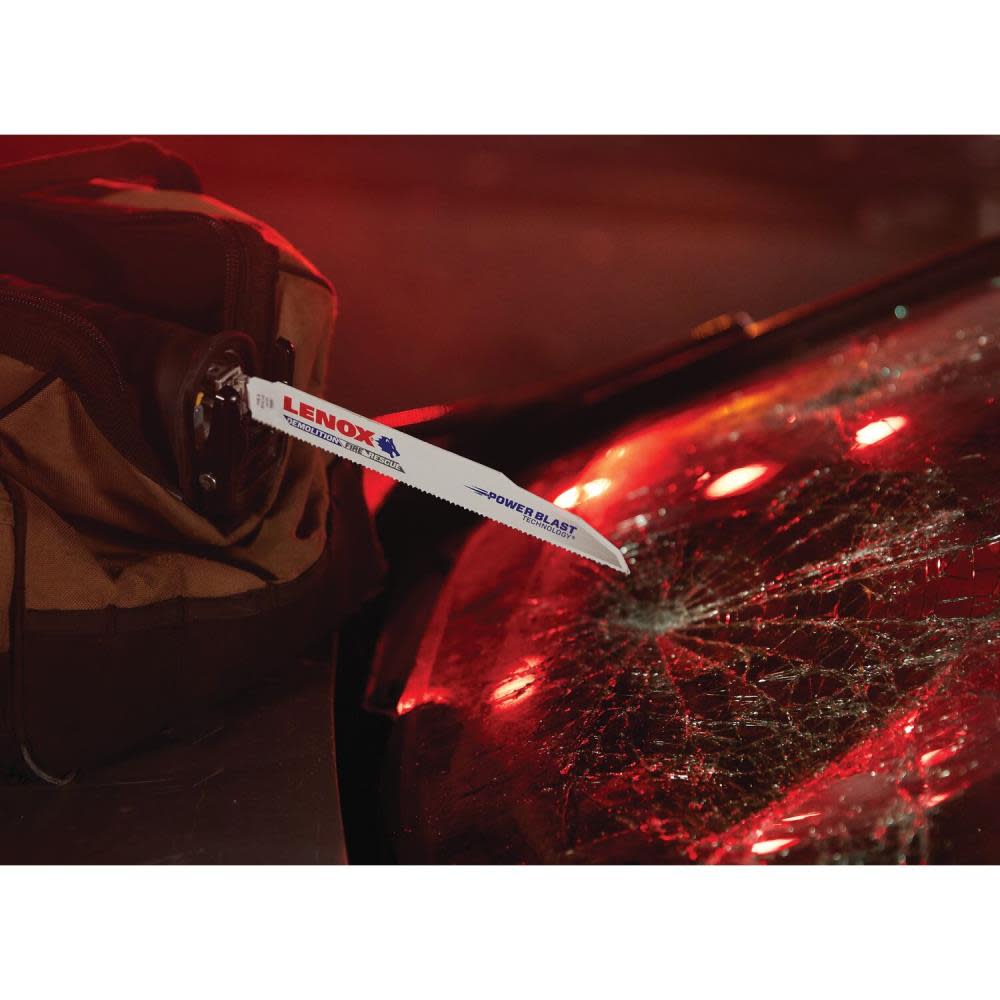 Lenox DEMO Reciprocating Saw Blade B960R 9″ X 1″ X .062″ X 10 TPI 25pk - Ascmtools