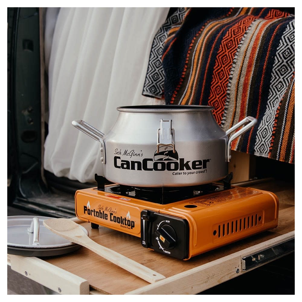 Cancooker 1.5 Gallon Companion Steam Cooker with Non-Stick Coating - Ascmtools