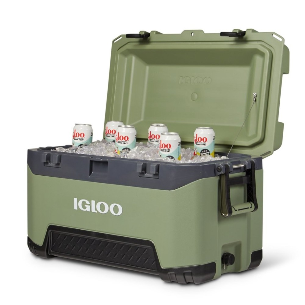 Igloo BMX Hard Cooler Oil Green 72qt - Ascmtools