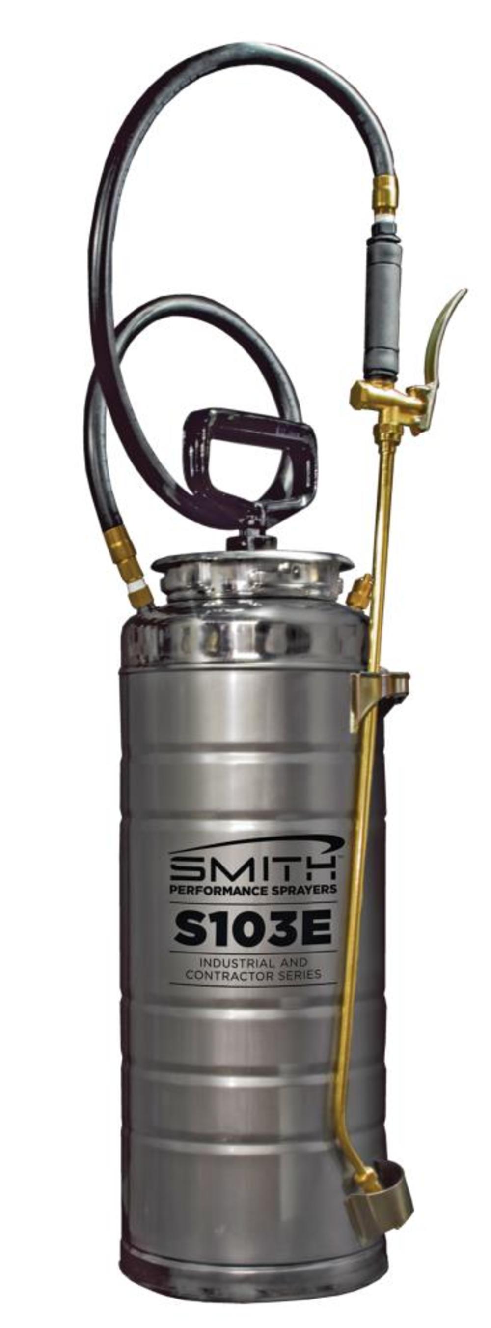 Smith Performance Sprayers Concrete Sprayer S103E 3.5 Gallon Stainless Steel - Ascmtools