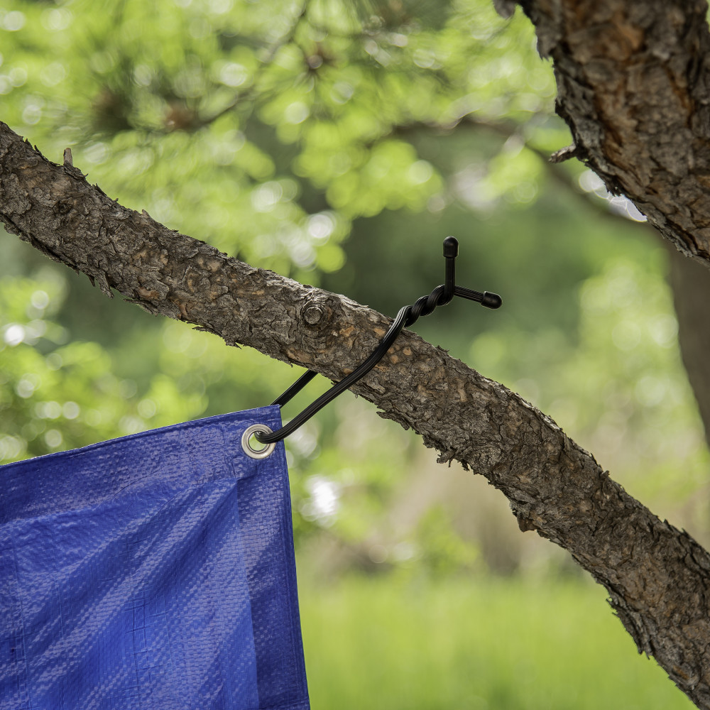 Nite Ize Gear Tie ProPack 18″ 6pk Black - Ascmtools