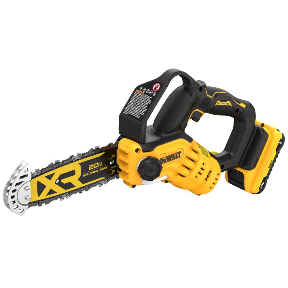 DEWALT 20V MAX 8″ Pruning Chainsaw Brushless Cordless Kit - Ascmtools