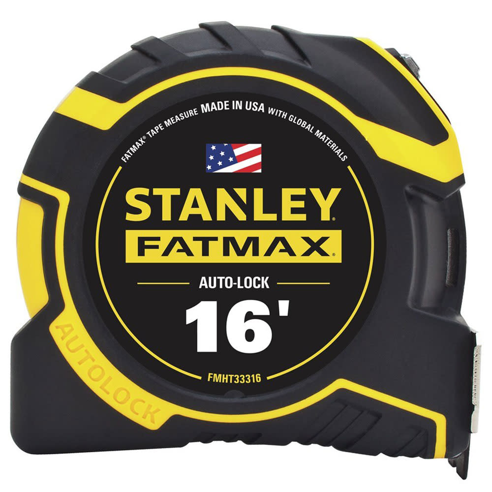 Stanley FatMax 16Ft Auto-Lock Tape Measure - Ascmtools