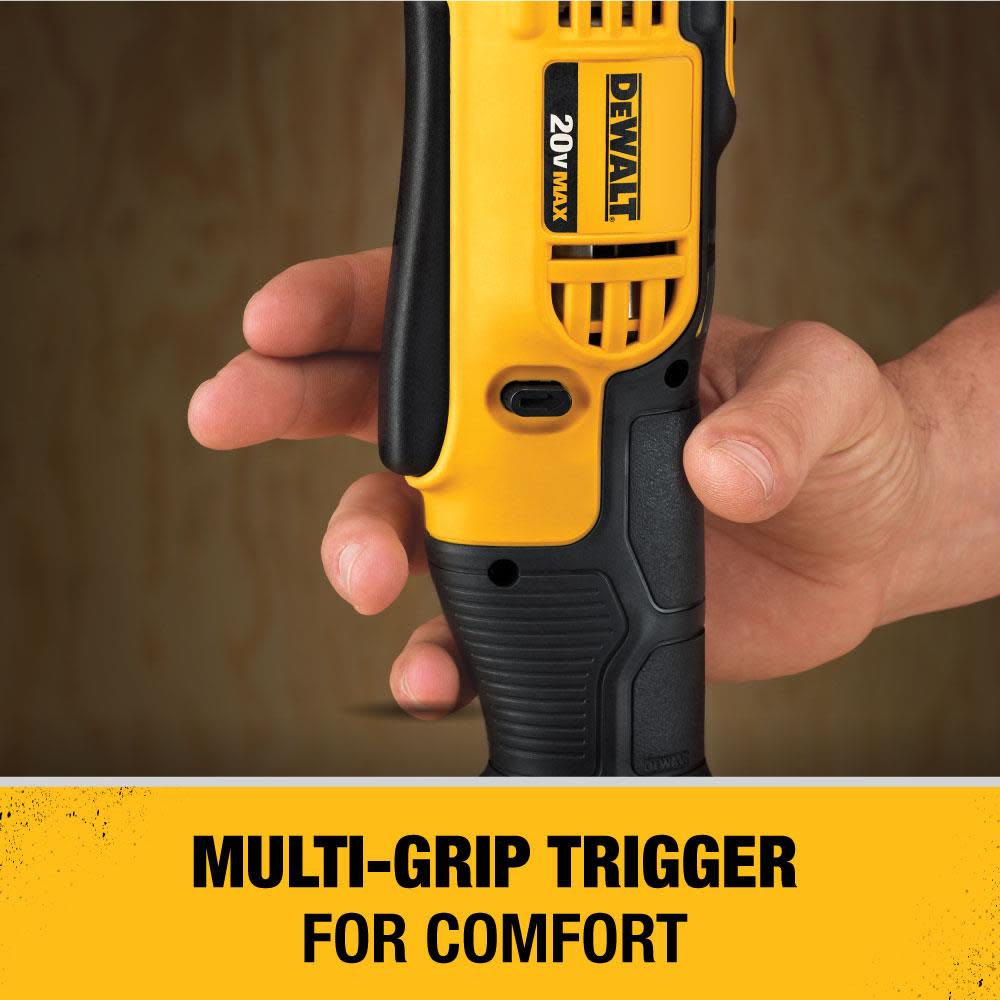 DEWALT 20V MAX 3/8″ Right Angle Drill/Driver with Starter Kit Bundle - Ascmtools
