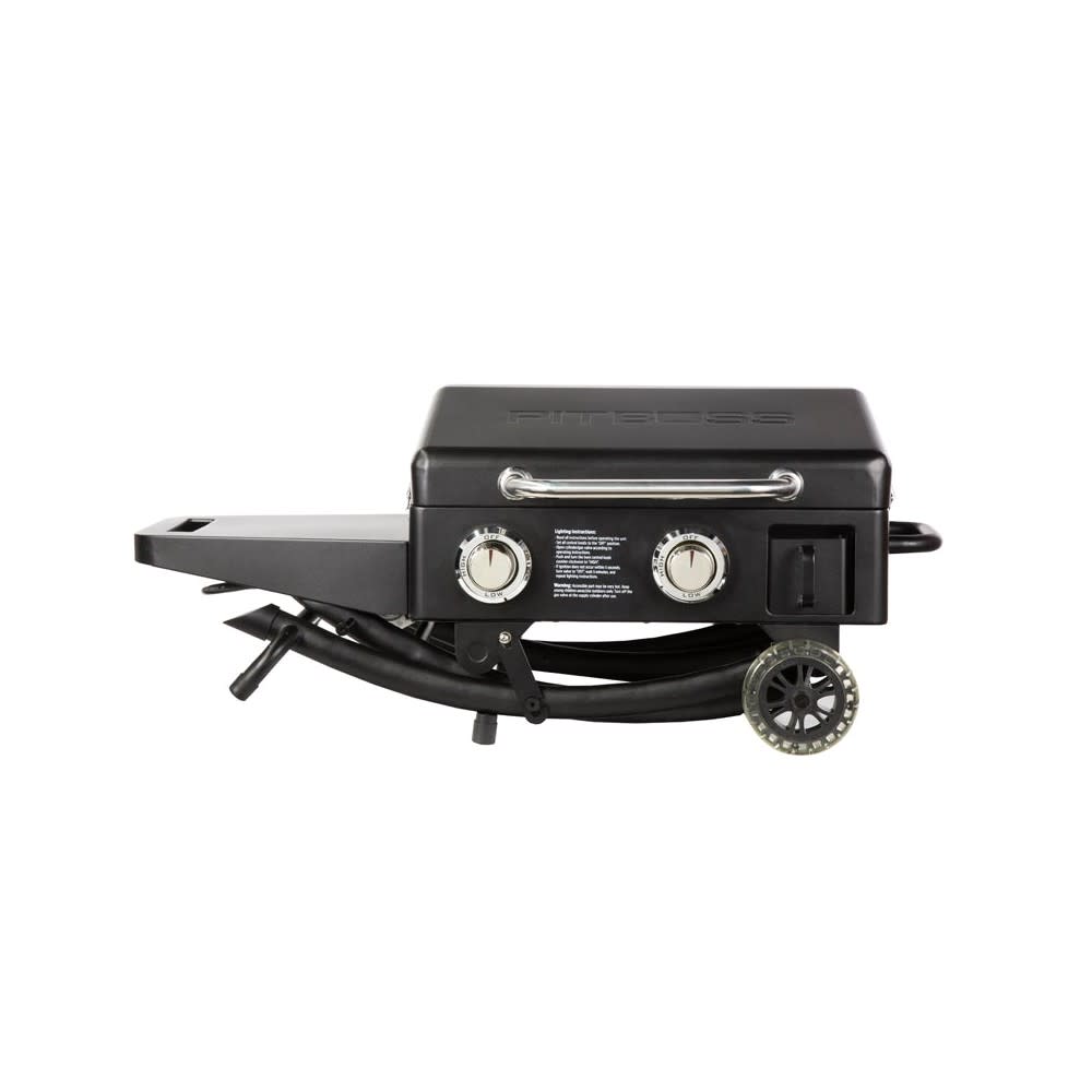 Pit Boss Griddle Propane Gas Tabletop 2 Burner with Legs - Ascmtools