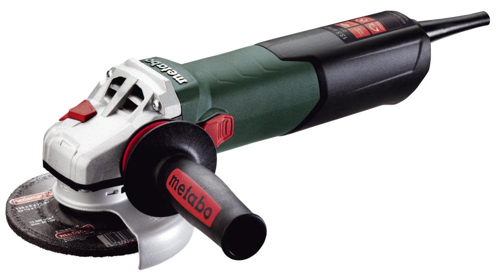 Metabo WEV15-125Quick 5 In. Variable Speed Angle Grinder - Ascmtools
