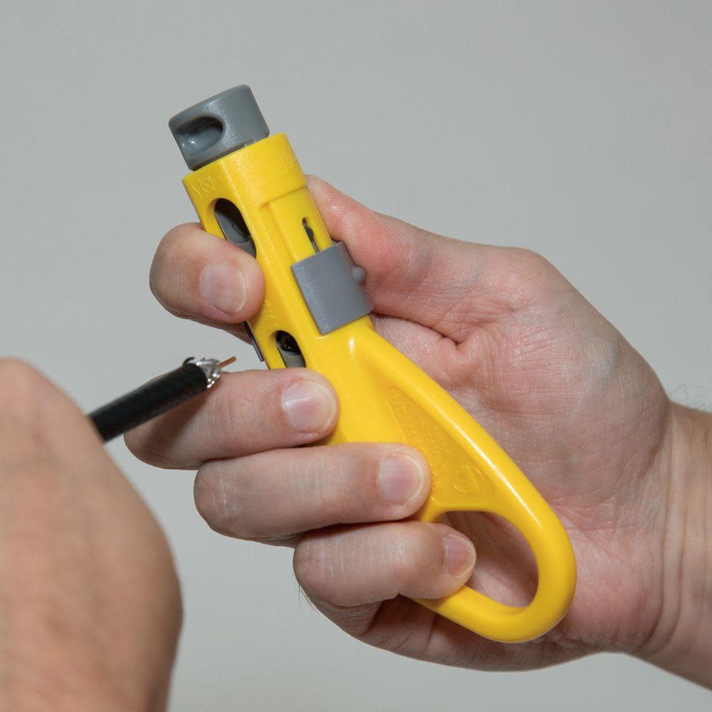 Klein Tools Coax Cable Radial Stripper - Ascmtools