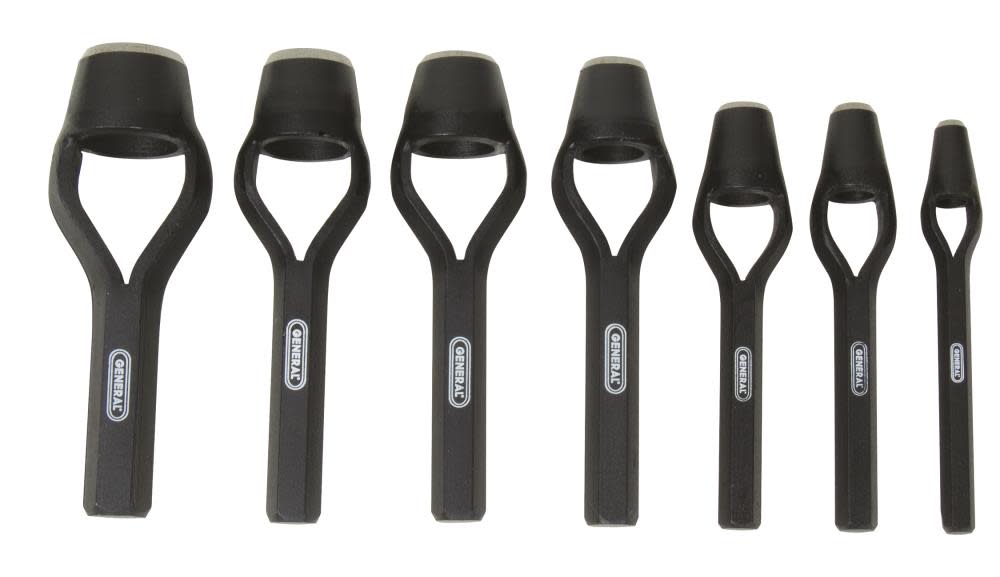 General Tools 7 Piece Arch Punch Set - Ascmtools