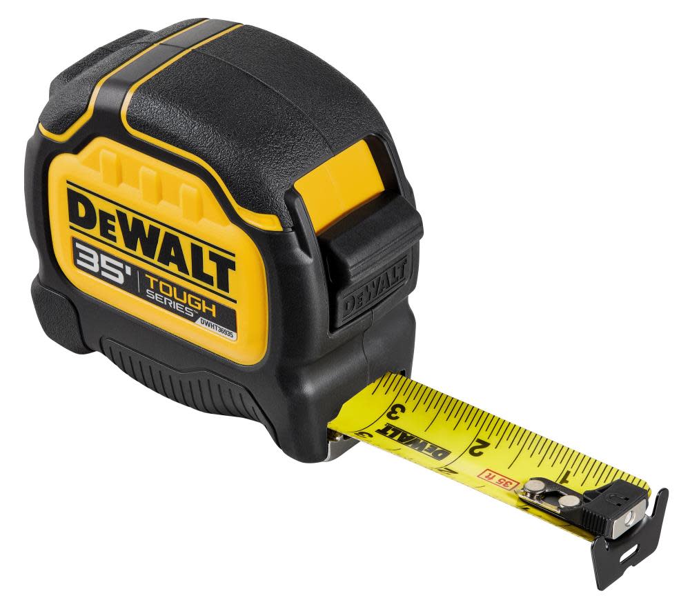 DEWALT Elite Series Circular Saw Blade 4pk Bundle with BONUS ToughSeries Tape Measure 35′ - Ascmtools
