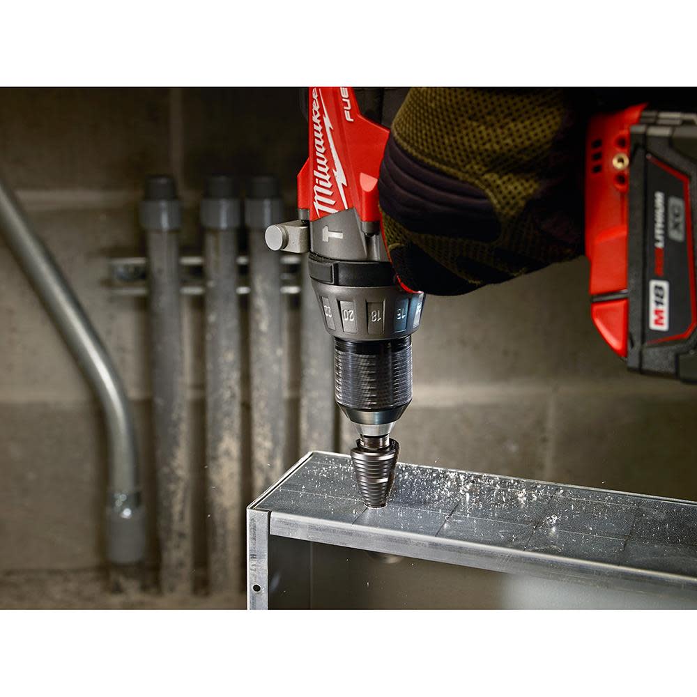 Milwaukee #7 Step Drill Bit 7/8 in. Single Hole - Ascmtools