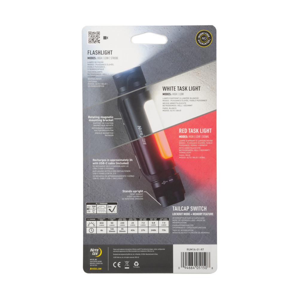 Nite Ize Radiant Utility Light Rechargeable - Ascmtools