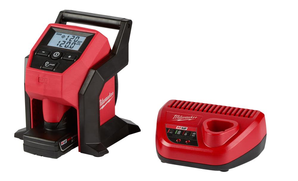 Milwaukee M12 Compact Inflator Kit - Ascmtools