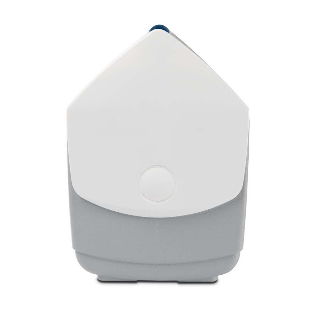 Igloo Maxcold Playmate Elite Hard Cooler Ash Gray/Aegean Sea 16qt - Ascmtools