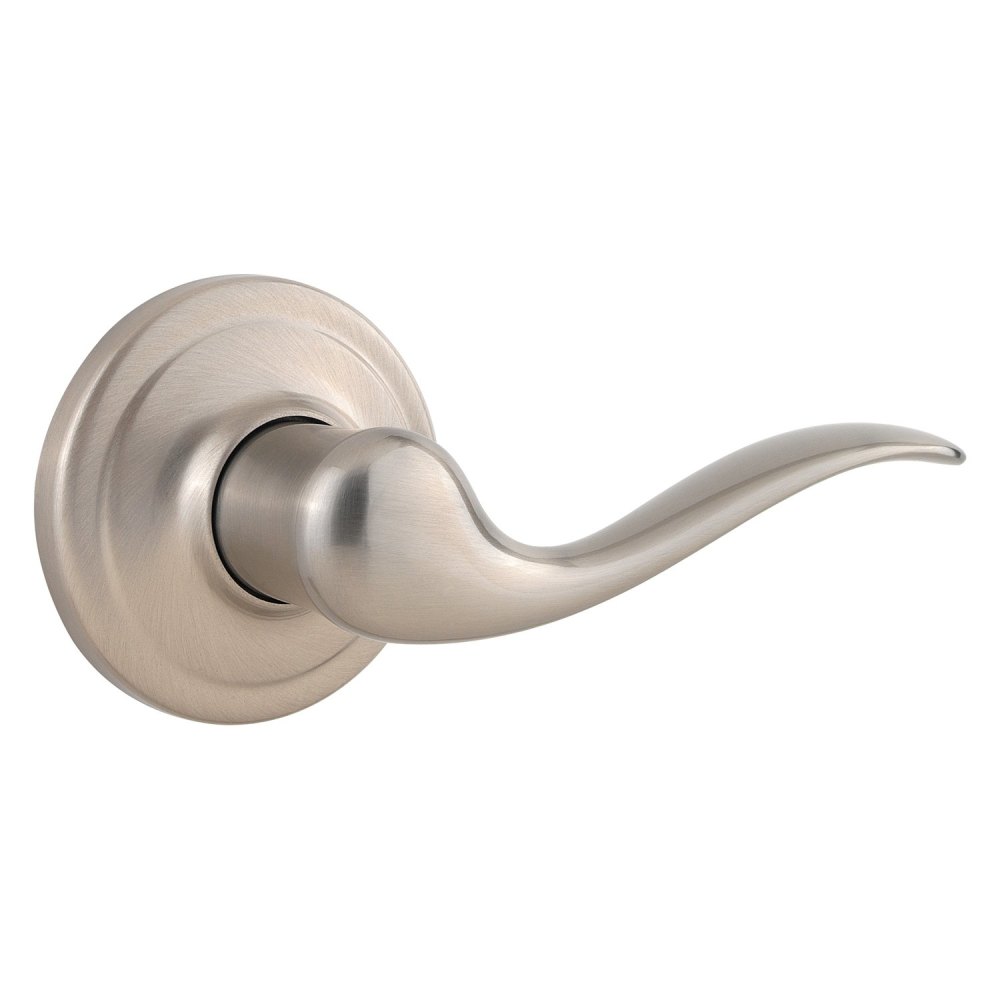 Kwikset Satin Nickel Tustin Surface Mount Right Half Dummy Door Lever - Ascmtools