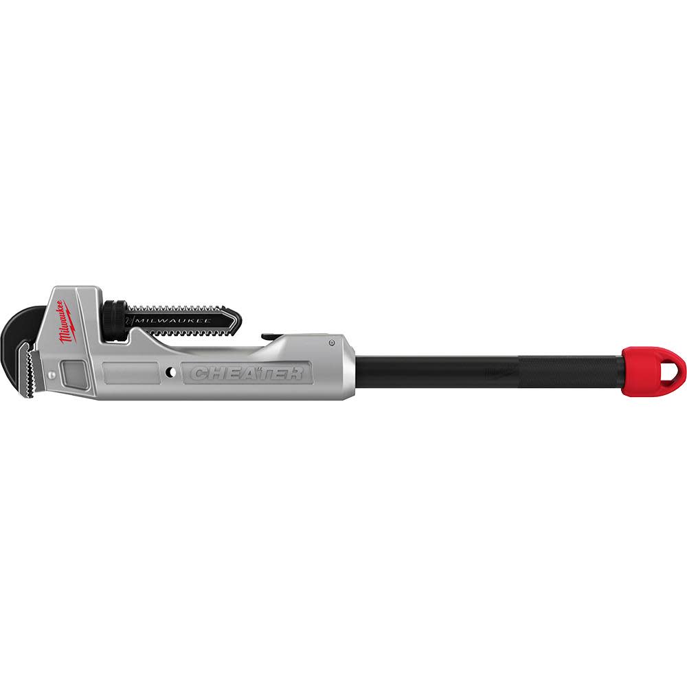 Milwaukee CHEATER Adaptable Pipe Wrench Aluminum - Ascmtools
