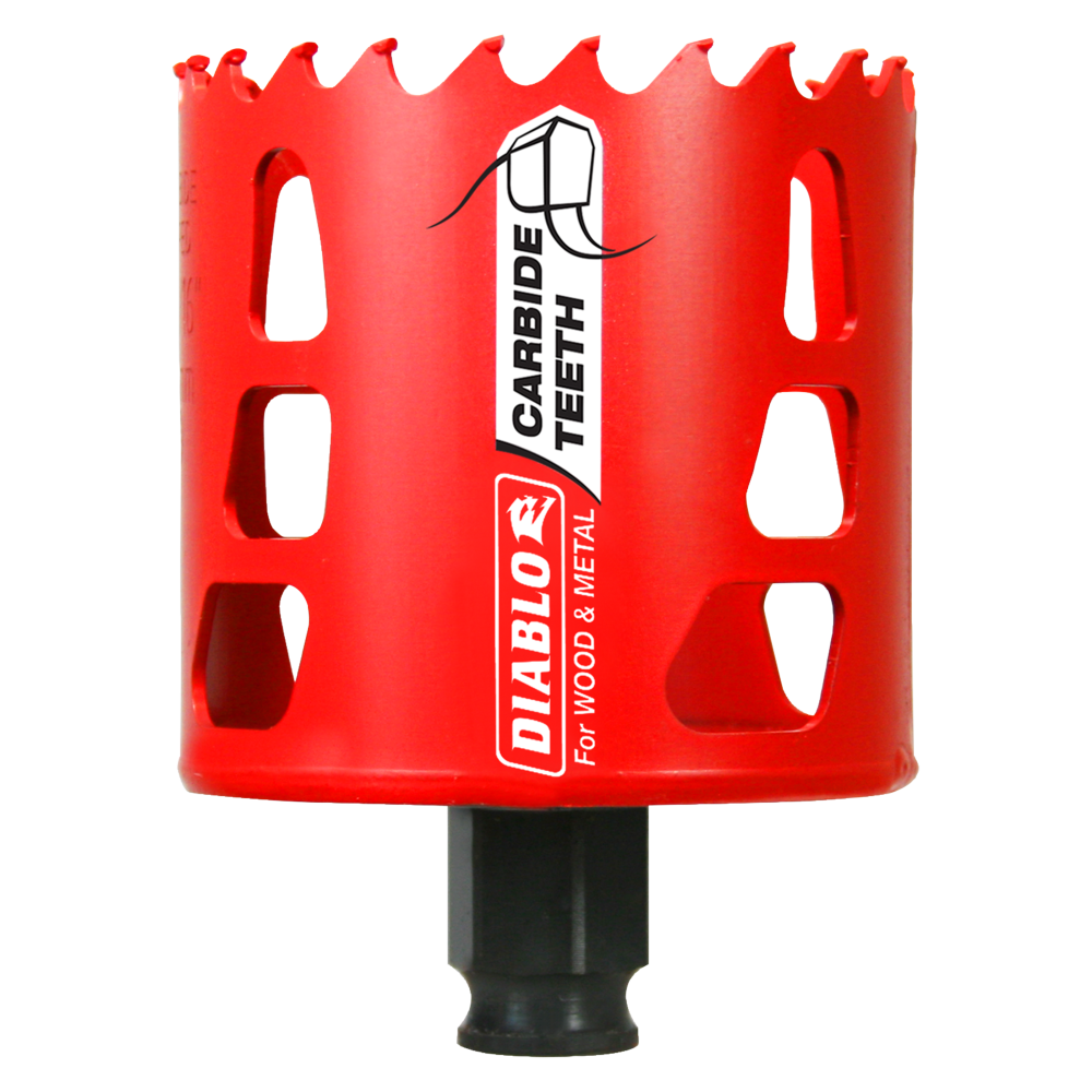 Diablo Tools 2-11/16″ (68mm) Carbide-Tip Wood & Metal Holesaw - Ascmtools