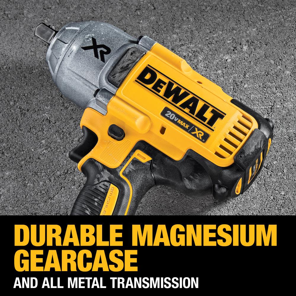 DEWALT 20V MAX XR 1/2″ Impact Wrench with Detent Pin Anvil Bare Tool - Ascmtools