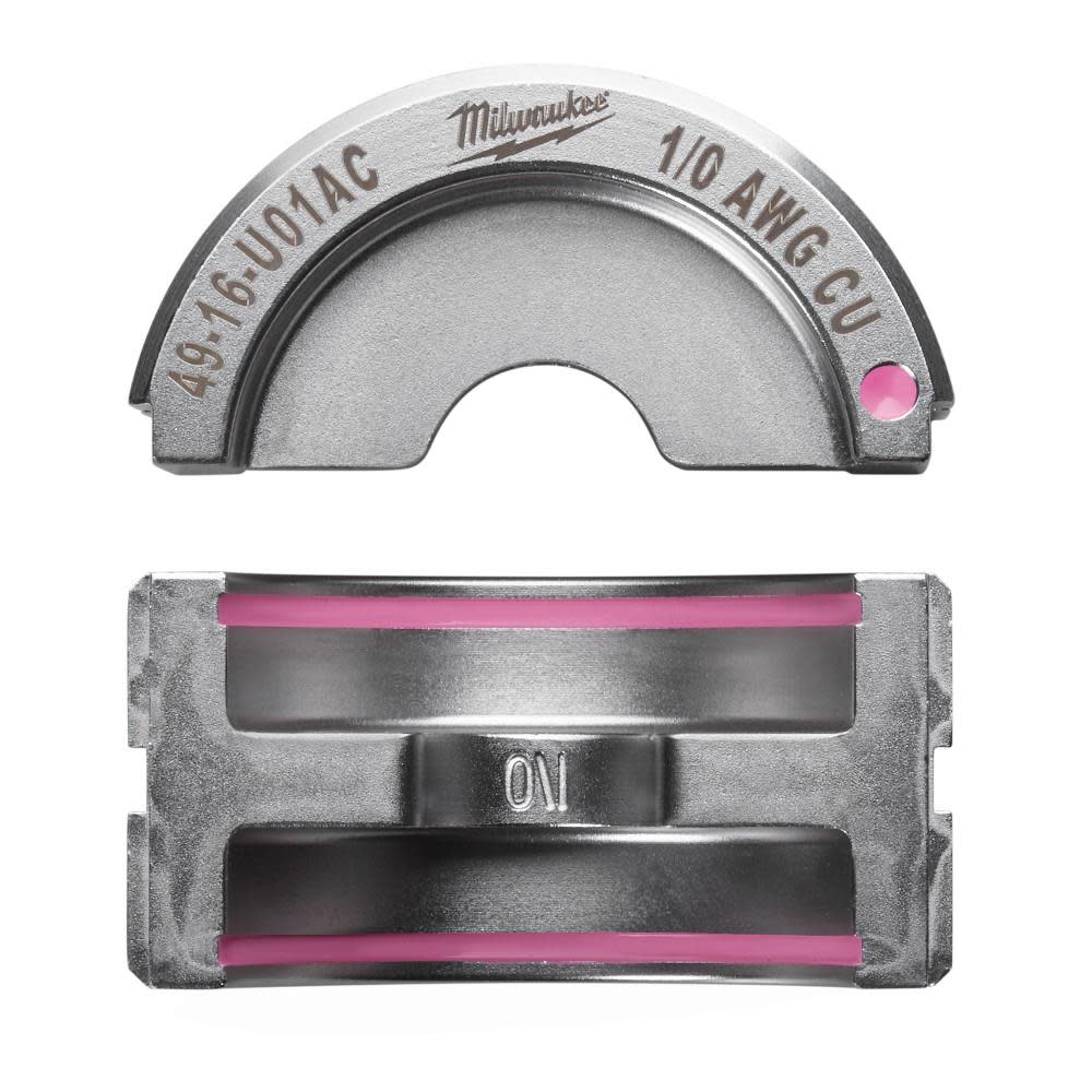 Milwaukee 1/0 Copper U Style Die - Ascmtools