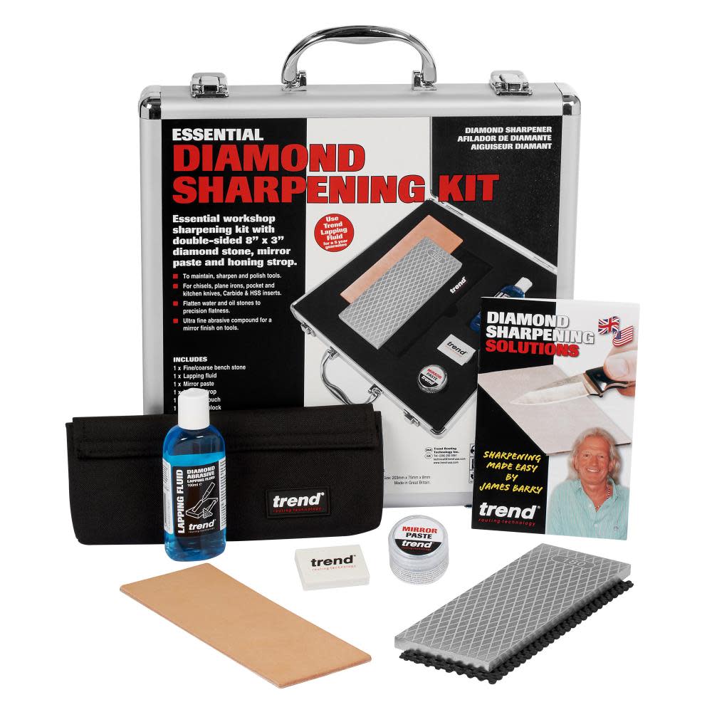 Trend Essential Diamond Sharpening Kit - Ascmtools
