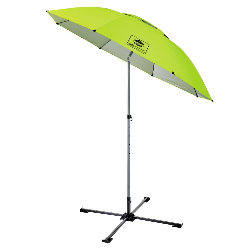 Ergodyne SHAX 6199 Lightweight Work Umbrella & Stand Kit - Ascmtools