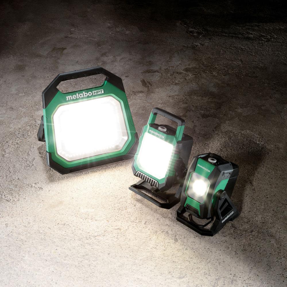Metabo HPT 18V MultiVolt Work Light Cordless 10000 Lumen LED Bare Tool - Ascmtools