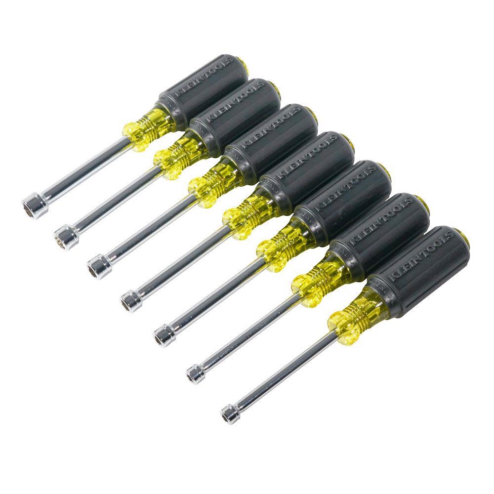 Klein Tools Metric Nut Driver Set 3″ Shaft 7 Pc - Ascmtools