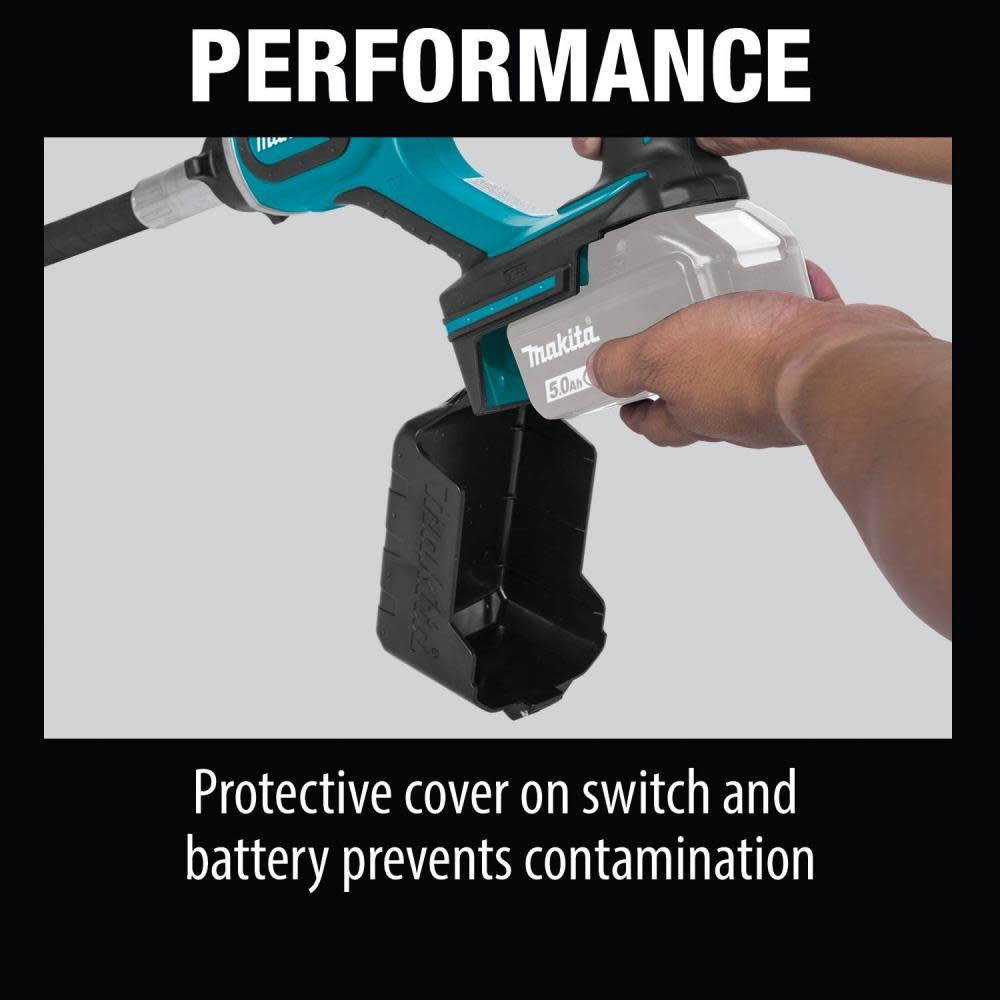 Makita 18V LXT Lithium-Ion Cordless 4 ft. Concrete Vibrator (Tool only) - Ascmtools