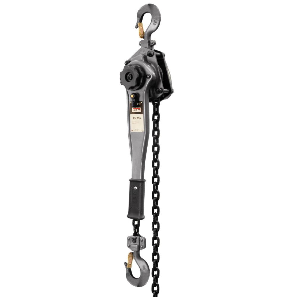 JET JLP-150A-10 1-1/2T Lever Hoist 10 Ft. Lift - Ascmtools