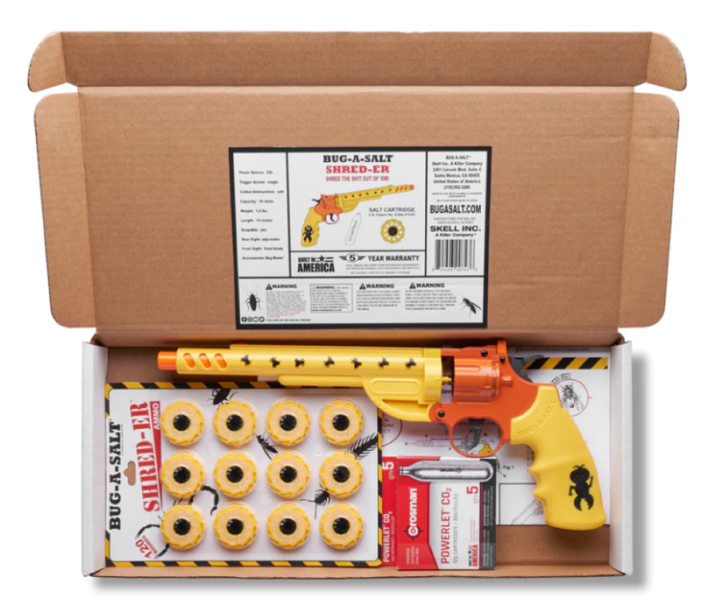 Bug-A-Salt Shred-Er Starter Kit Insect Repellent Device - Ascmtools